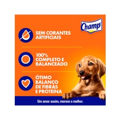 Ração Úmida Champ para Cães Filhotes Sabor Caseiro Frango 85 g