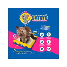Banheiro Descartável CatMyPet Gatotô com Areia para Gatos 300g