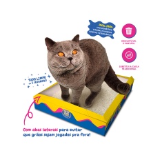 Banheiro Descartável CatMyPet Gatotô com Areia para Gatos 300g