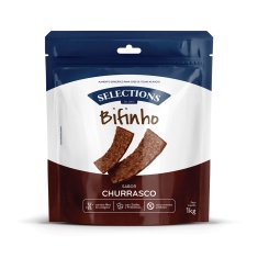 Bifinho Selections For Pets Strip para Cães Sabor Churrasco