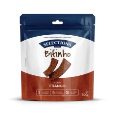 Bifinho Selections For Pets Strip para Cães Sabor Frango