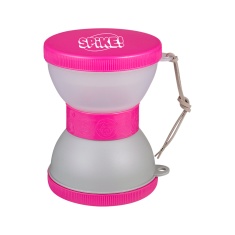 Lancheira Spike Rosa para Cães