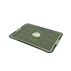 Sanitário Higiênico Plast Pet Pipi Jornal Eco Verde Oliva para Cães