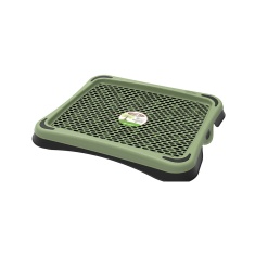 Sanitário Higiênico Plast Pet Pipi Tapete Eco Verde Oliva para Cães