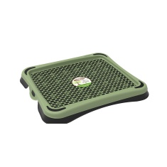 Sanitário Higiênico Plast Pet Pipi Tapete Eco Verde Oliva para Cães