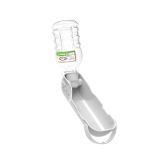Bebedouro Portátil Plast Pet Drinks Eco Cinza para Cães