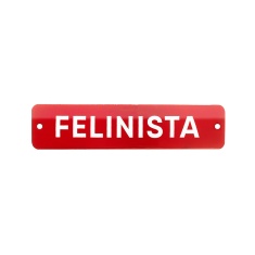 Placa Esmaltada Cansei de Ser Gato Felinista