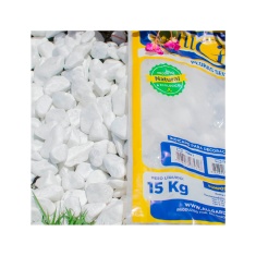 Pedras para Decoração All Garden Seixos para Jardim 15 kg