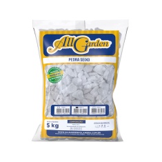 Pedras para Decoração All Garden Seixos  - 5kg