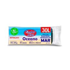 Saco de Lixo Embalixo Oceano Preto