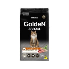 Ração Golden Special para Gatos Adultos Sabor Frango e Carne