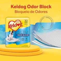 Tapete Higiênico Keldog Slim Odor Block para Cães