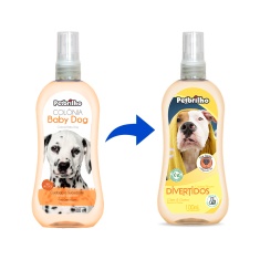 Perfume Petbrilho Vegano para Cães Filhotes 100 ml