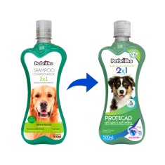 Shampoo Petbrilho Vegano para Cães