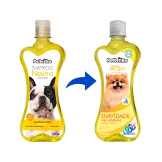 Shampoo Petbrilho Vegano Neutro para Cães