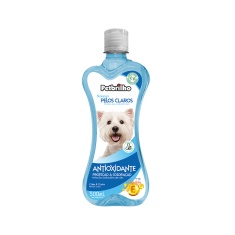 Shampoo Petbrilho Vegano Pelos Claros para Cães