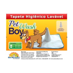 Tapete Higiênico Petwash com Poste Lavável para Cães