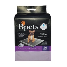 Tapete Higiênico Bpets Carvão de Bambu para Cães