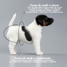 Fralda Higiênica Savana Descartável Premium com 12 unidades para Cães Fêmeas