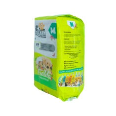 Fralda Higiênica Savana Descartável Premium com 12 unidades para Cães Fêmeas
