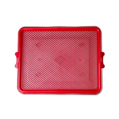 Sanitário Pet Injet para Cães Xixi Pets Premium Vermelho