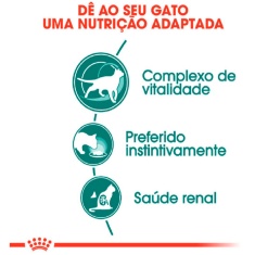 Ração Úmida Royal Canin Sachê Instinctive 7 + para Gatos Adultos Acima de 7 Anos 85 g