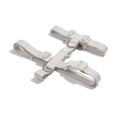 Peitoral Petz Naked Naked Off-White para Cães