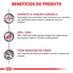 Ração Úmida Royal Canin Lata Veterinary Diet Cardiac para Cães com Insuficiência Cardíaca Crônica - 410 g