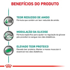 Ração Úmida Royal Canin Lata Veterinary Diet Diabetic para Cães com Diabetes - 410 g