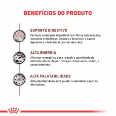 Ração Úmida Royal Canin Veterinary Diet Gastrointestinal para Cães Adultos com Sensibilidades Gastrointestinais - 400 g