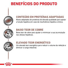 Ração Úmida Royal Canin Lata Veterinary Diet Hepatic para Cães com Insuficiência Hepática Crônica - 420 g
