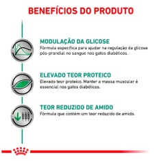 Ração Seca Royal Canin Veterinary Diet Diabetic para Gatos Adultos com Diabetes - 1,5 Kg