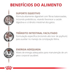 Ração Seca Royal Canin Veterinary Diet Gastrointestinal Fibre Response para Gatos Adultos - 1,5 Kg