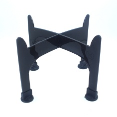 Comedouro Lilopety com Suporte Fume para Cães - P
