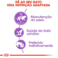 Ração Úmida Royal Canin Pedaços ao Molho Sachê para Gatos Adultos Castrados 85 g