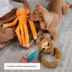 Brinquedo Bicho Preguiça de Pelucia Petz para Cães