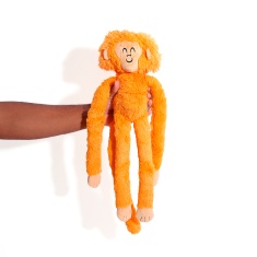 Brinquedo Mico Leão de Pelúcia Petz para Cães