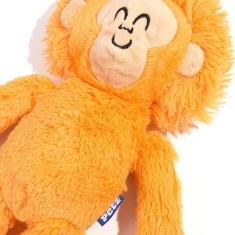 Brinquedo Mico Leão de Pelúcia Petz para Cães