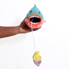 Brinquedo Piranha de Pelúcia Petz para Cães