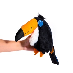 Brinquedo Tucano de Pelúcia Petz para Cães