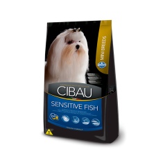 Ração Cibau Sensitive Fish para Cães Adultos de Porte Mini Sabor Peixe