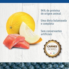 Ração N&D Ocean para Cães Filhotes de Porte Médio e Grande Sabor Salmão e Melão 2,5kg
