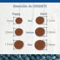 Ração N&D Ocean para Cães Filhotes de Porte Médio e Grande Sabor Salmão e Melão 2,5kg