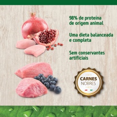 Ração N&D Grain Free para Cães Adultos de Raças Médias Sabor Frango e Romã