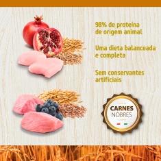 Ração Farmina N&D Ancestral Grain para Cães Adultos de Raças Grandes Sabor Cordeiro e Blueberry - 10,1kg