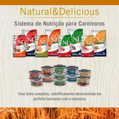 Ração Farmina N&D Ancestral Grain para Cães Adultos de Raças Grandes Sabor Cordeiro e Blueberry - 10,1kg