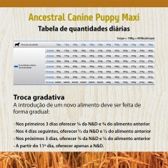 Ração Farmina N&D Ancestral Grain para Cães Filhotes de Raças Grandes Sabor Frango - 10,1kg