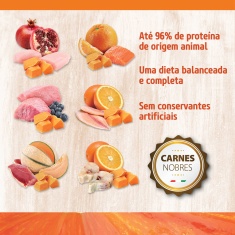 Ração N&D Pumpkin para Cães Adultos Raças Média sabor Cordeiro, Abóbora e Blueberry