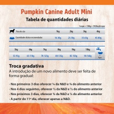 Ração N&D Pumpkin para Cães Adultos Raças Mini sabor Frango, Abóbora e Romã