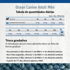 Ração N&D Ocean para Cães Adultos de Porte Mini Sabor Salmão e Melão
